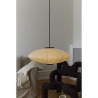 Mori Oval viseća svjetiljka Ø65, orah/Off-white