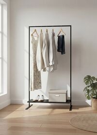 Marco 100 Clothes Rack Matte Black
