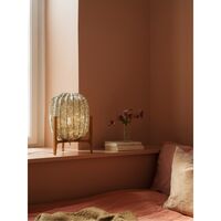 Prisma 25 Table Oak/African Marigold Green