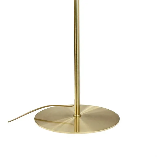 Globus Gulvlampe Beige/Messing