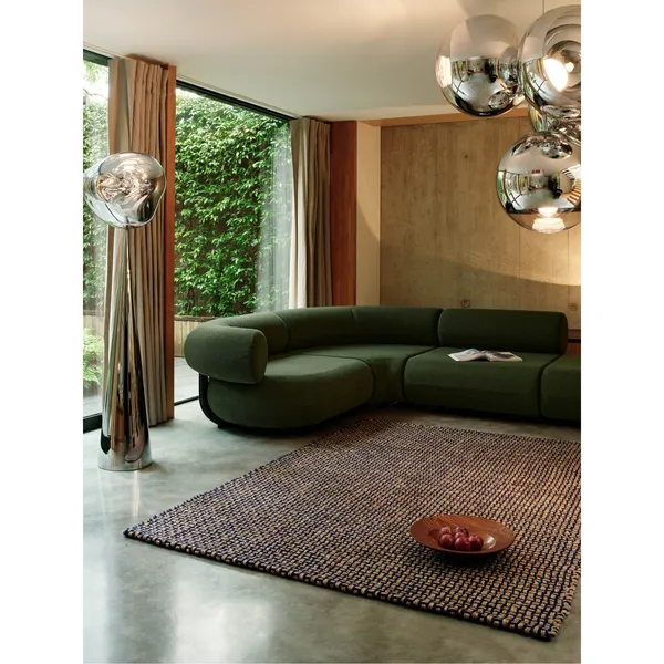 Weave Rug 170x240 Blue