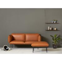 Stedge 2.0 Shelf 60 cm Smoked Oak/Brass
