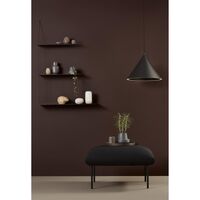 Stedge 3.0 Shelf 60 cm Black Oak/Brass