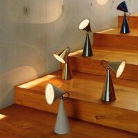 Pose Portable Lamp Silver