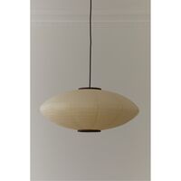 Mori Oval Pendant Ø52 Walnut/Off-white