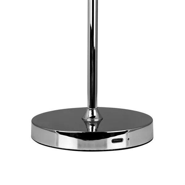 Starlight – Lampe de table portable à LED, finition chrome