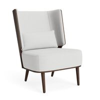 Serena Sessel Dunkle Eiche/Silver Grey