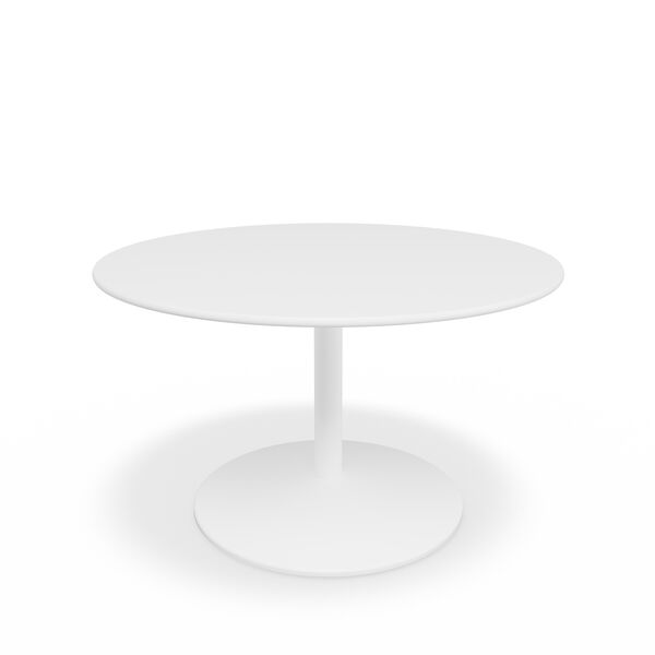Panton Couchtisch Ø75 38L-Snow Laminate