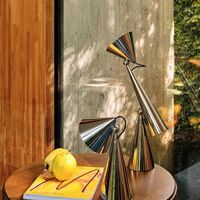 Pose Portable Lamp Silver