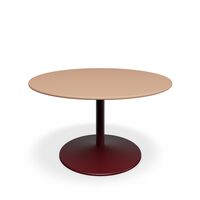 Panton Sofabord Ø75 4003-Forbo Walnut Linoleum