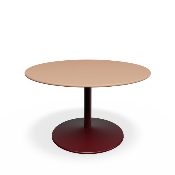 Panton Sofabord Ø75 4003-Forbo Walnut Linoleum