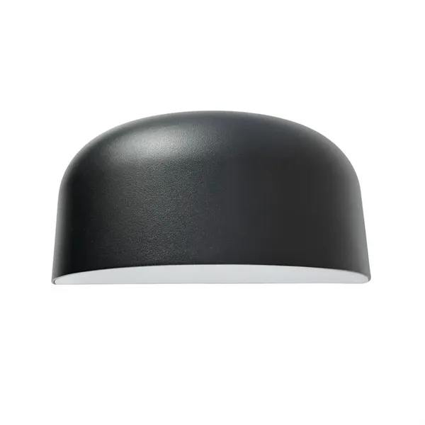 Aplique de exterior Arcus negro