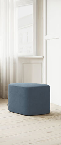 Madison Pouf Dark Blue