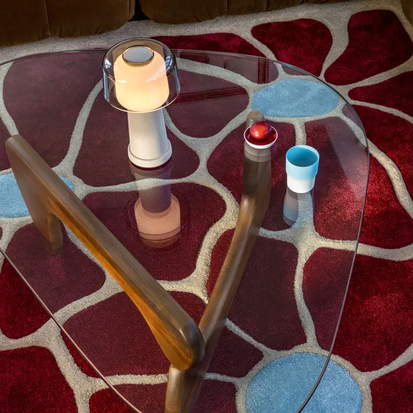 Revolve Portable Lamp Sandy Clay