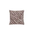 AACCC Zebra Kuddfodral 40x40 Brun/Vit