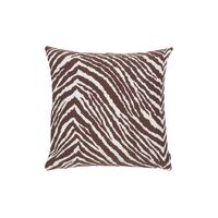 AACCC Zebra Kissenbezug 43x53 Braun/Weiß