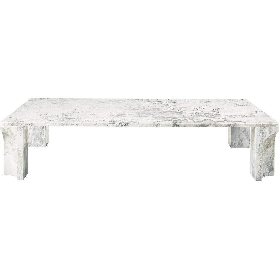 Doric Table basse 140x80 cm Gris Orage