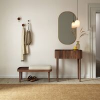 Serena Bank Donker Eiken/Dusty Rose