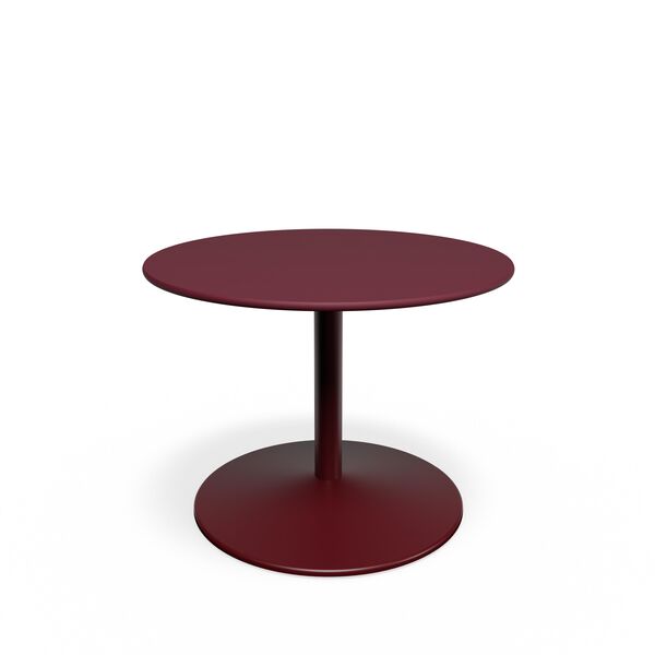 Panton Sofabord Ø60 4154-Forbo Burgundy Linoleum