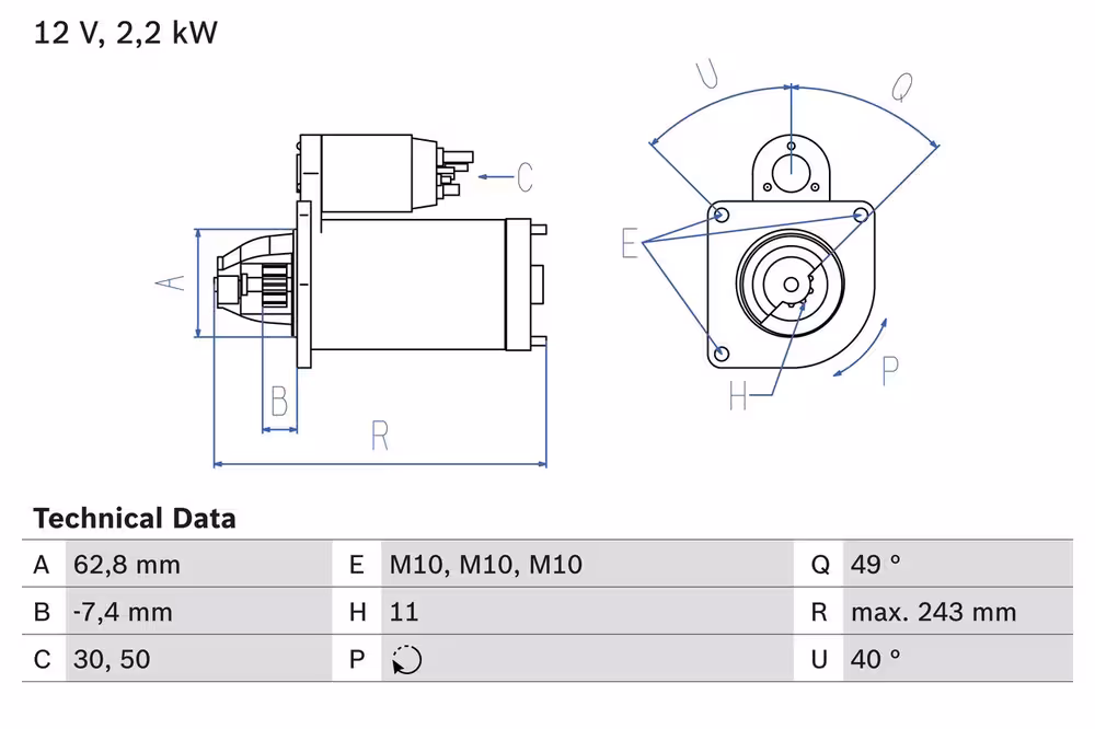 Startmotor