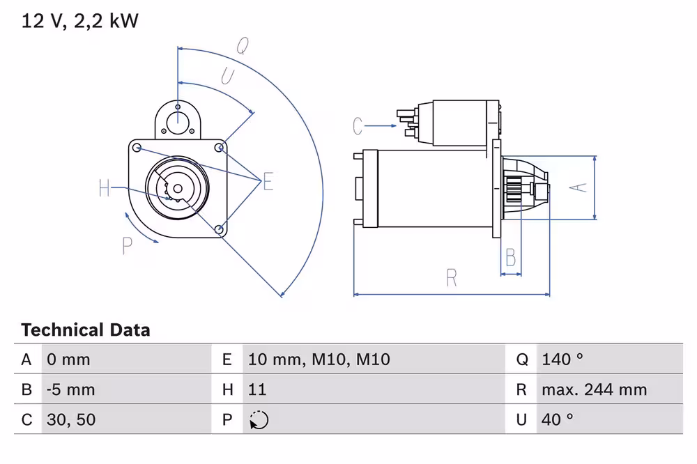 Startmotor
