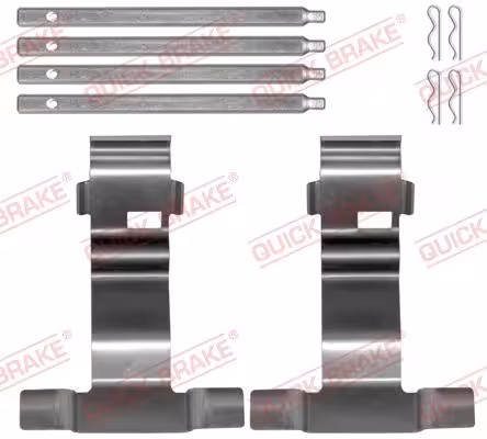 Tillbehörssats, skivbromsbelägg QUICK BRAKE