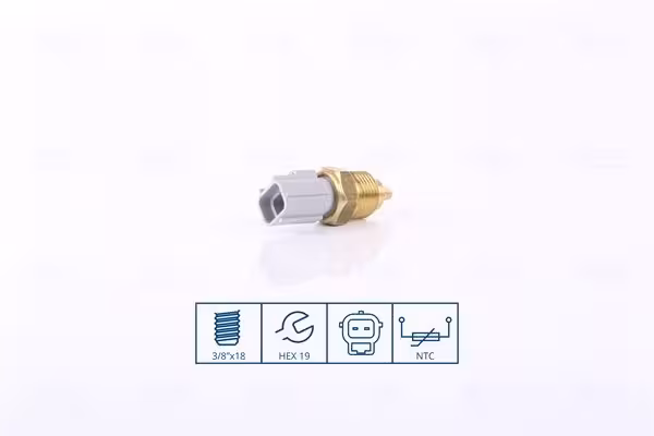 Sensor, kylmedelstemperatur