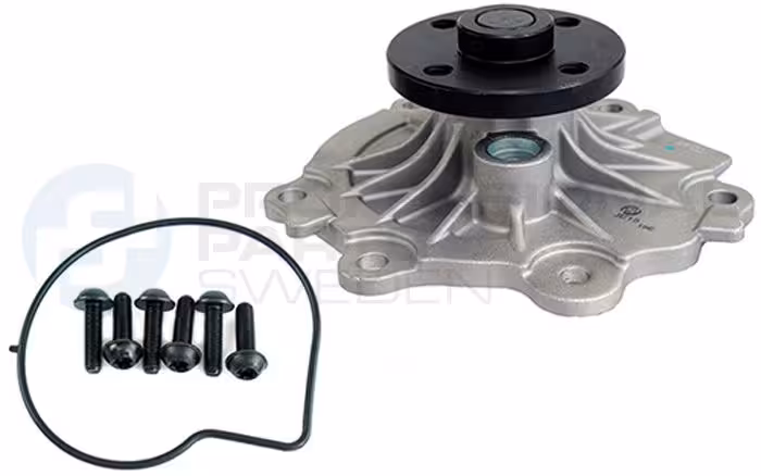 Vattenpump, motorkylning