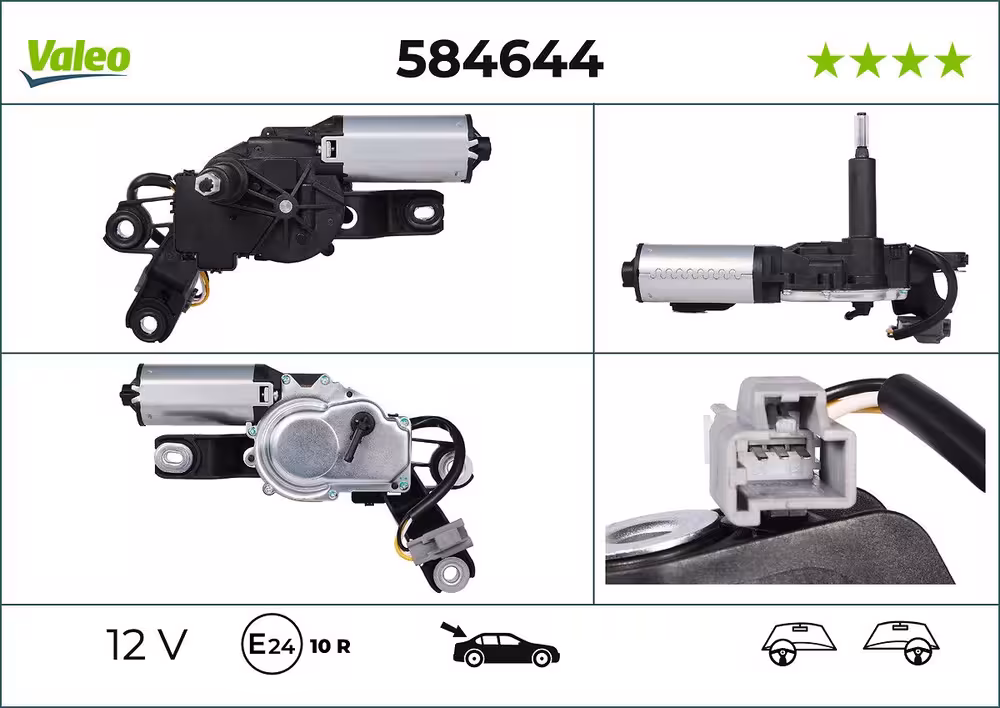 Vindrutetorkarmotor