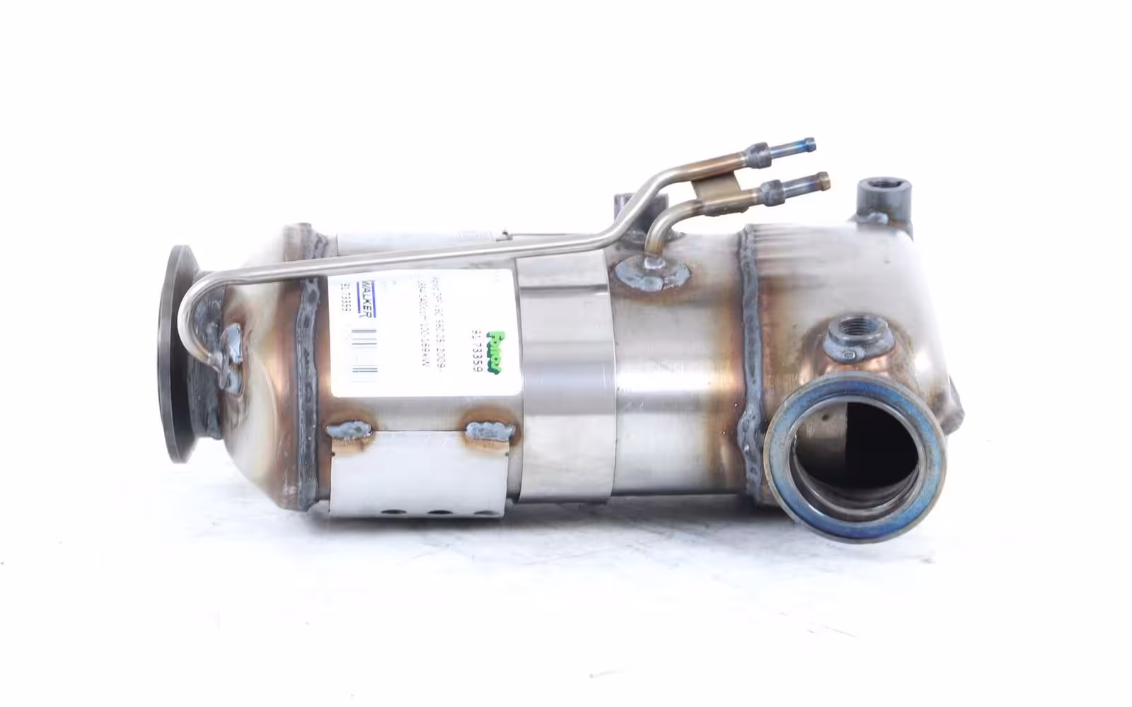 Sot-/partikelfilter, avgassystem