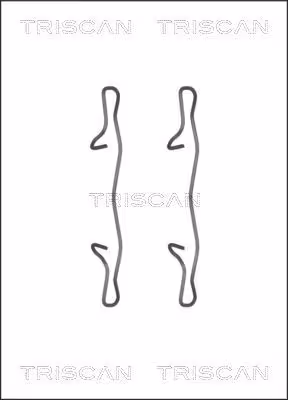 Tillbehörssats, skivbromsbelägg