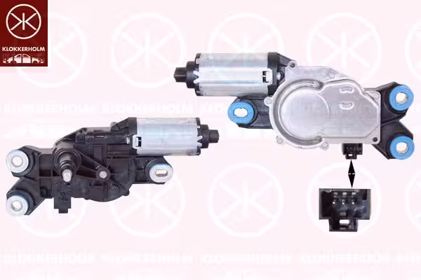 Vindrutetorkarmotor
