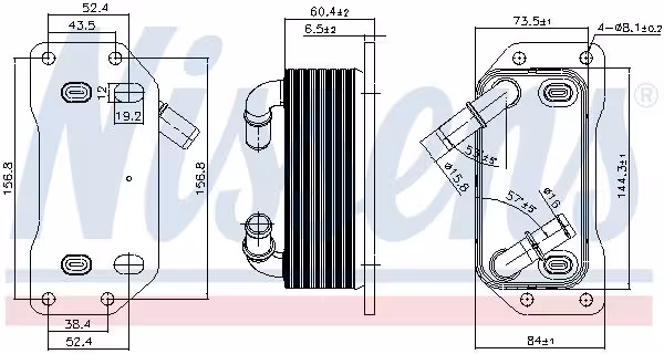 Oljekylare, motor