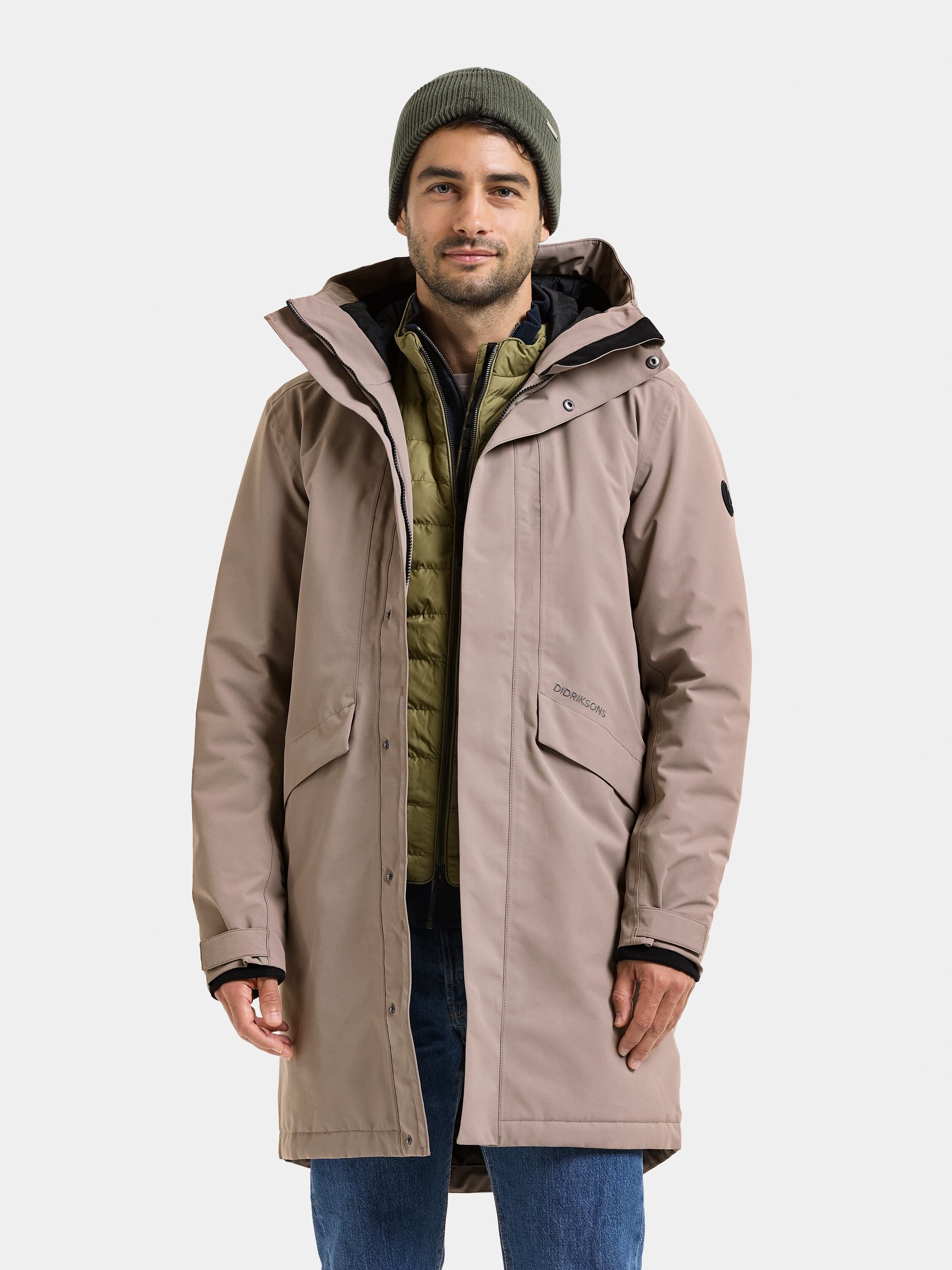 Kenny Parka Ash Brown | Didriksons