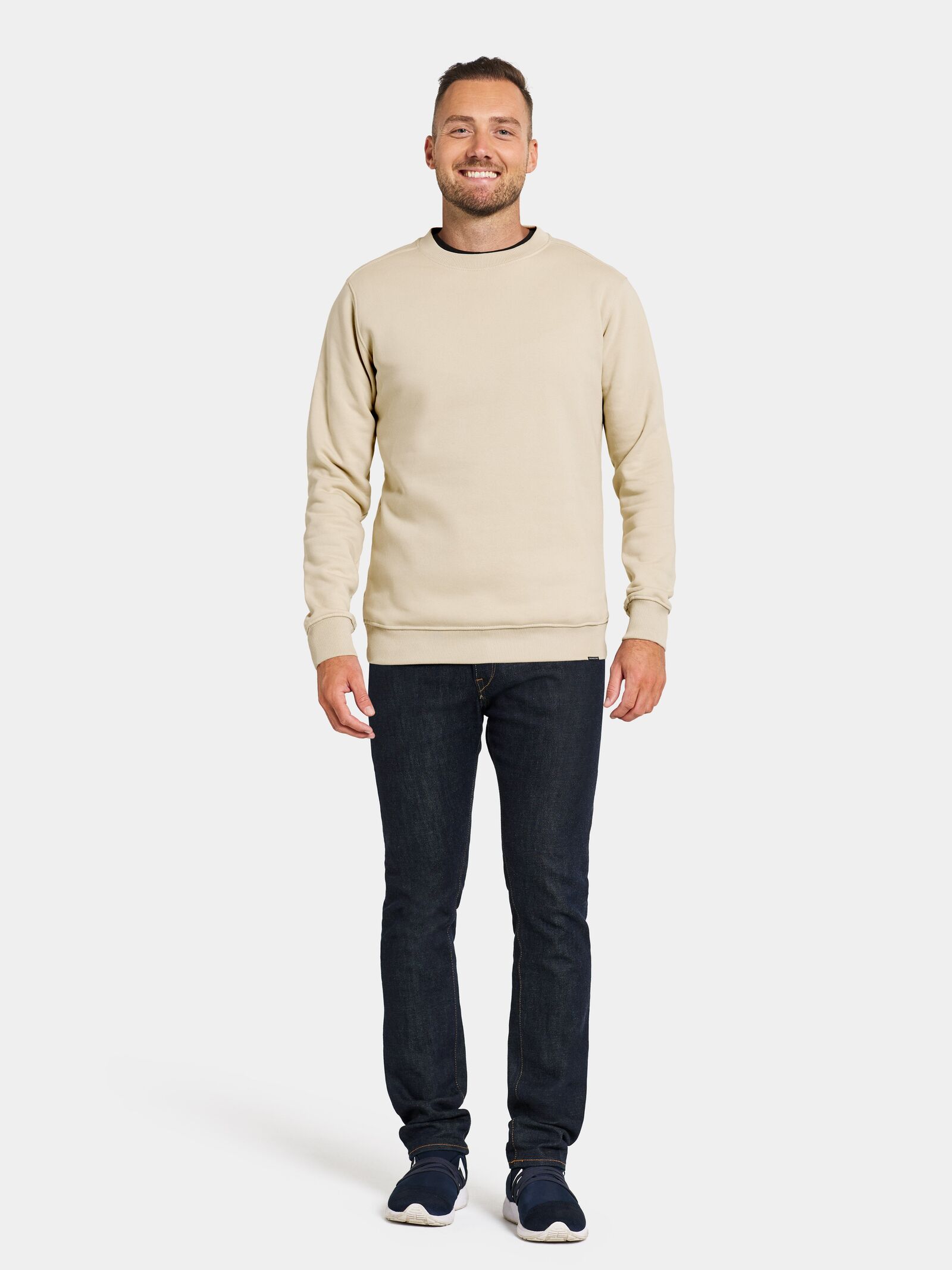 Fyn Men's Sweater Light Beige
