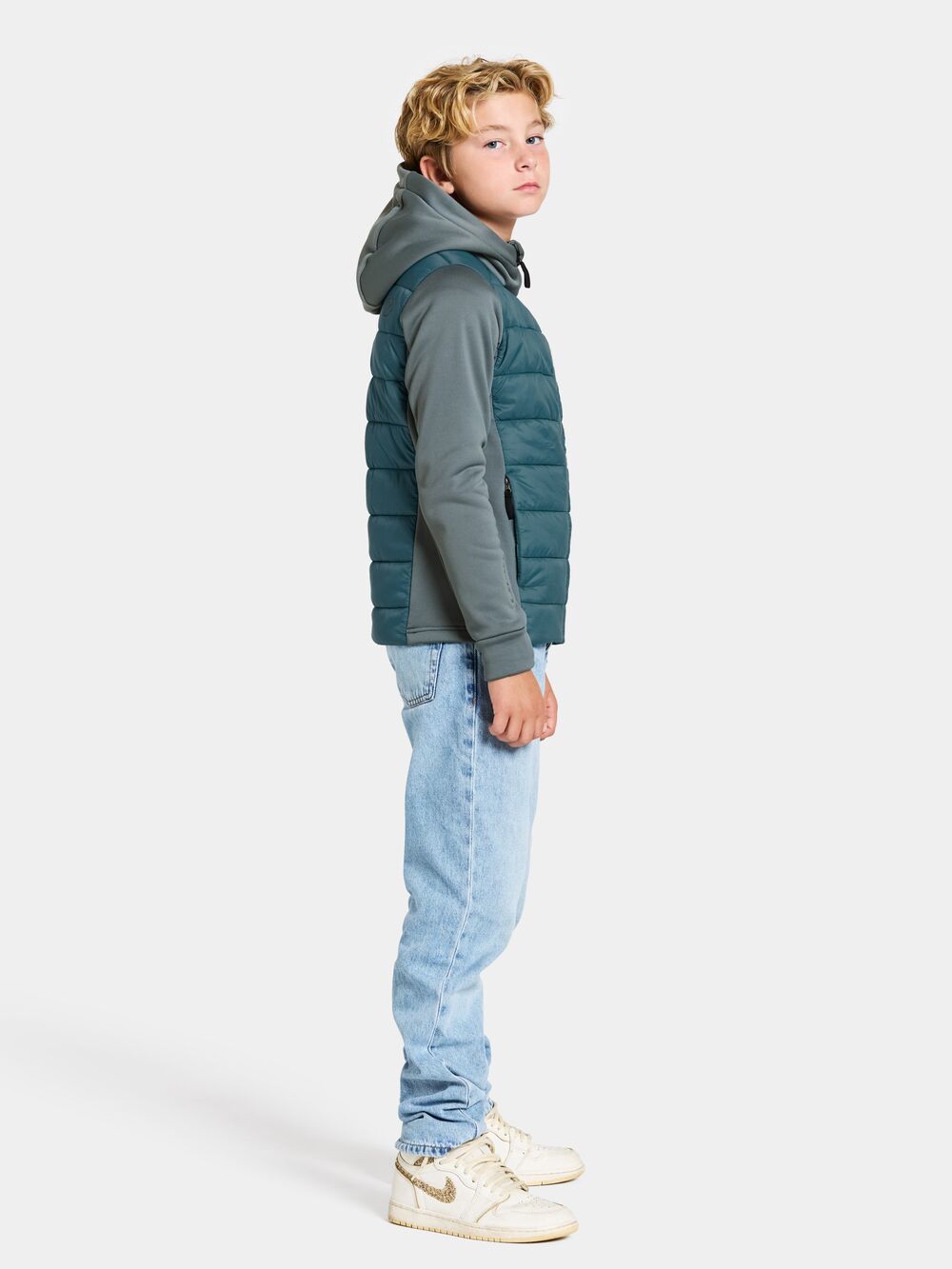 Kapris Kids' Full-Zip Star blue