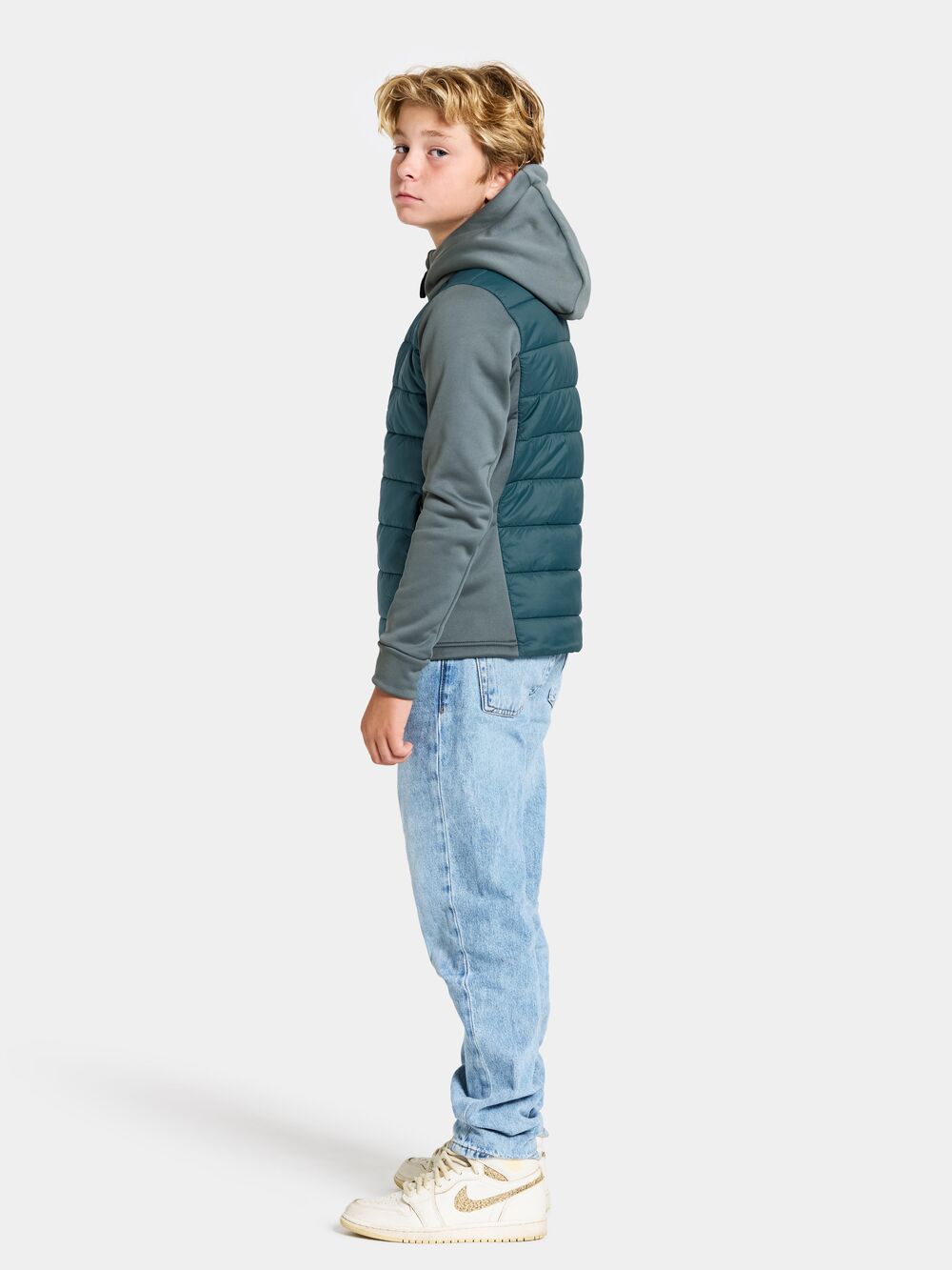 Kapris Kids' Full-Zip Star blue