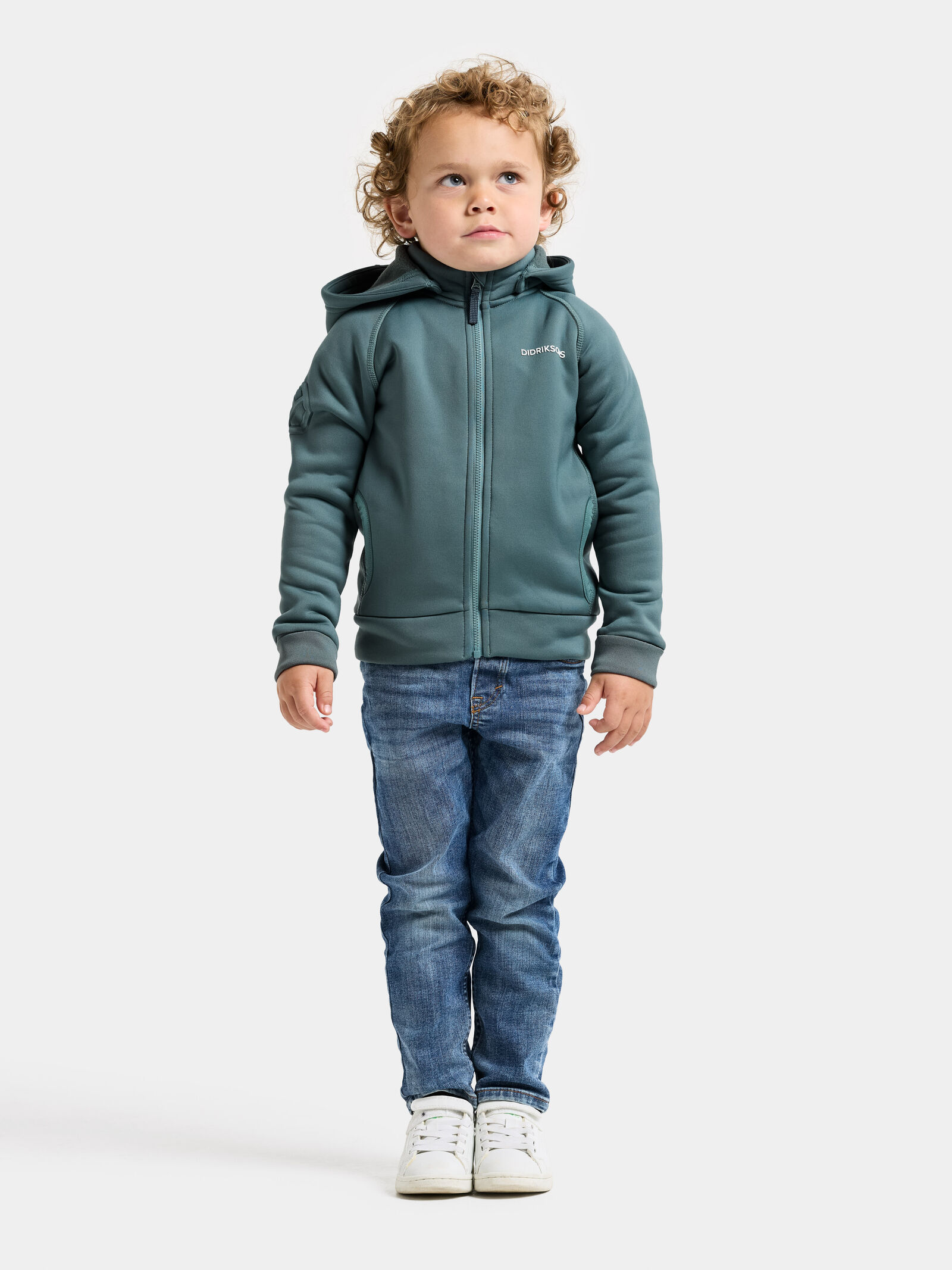 Siljan Kids' Full-Zip Factory Blue