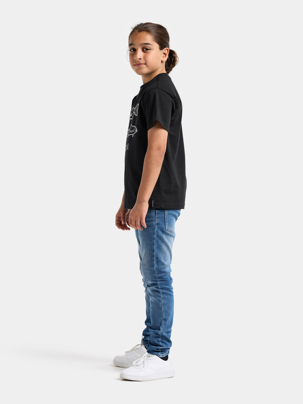 Mynta Kids' Logo T-shirt Explore Black