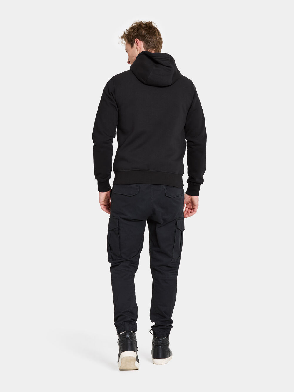 Ven Men's Full-Zip Black