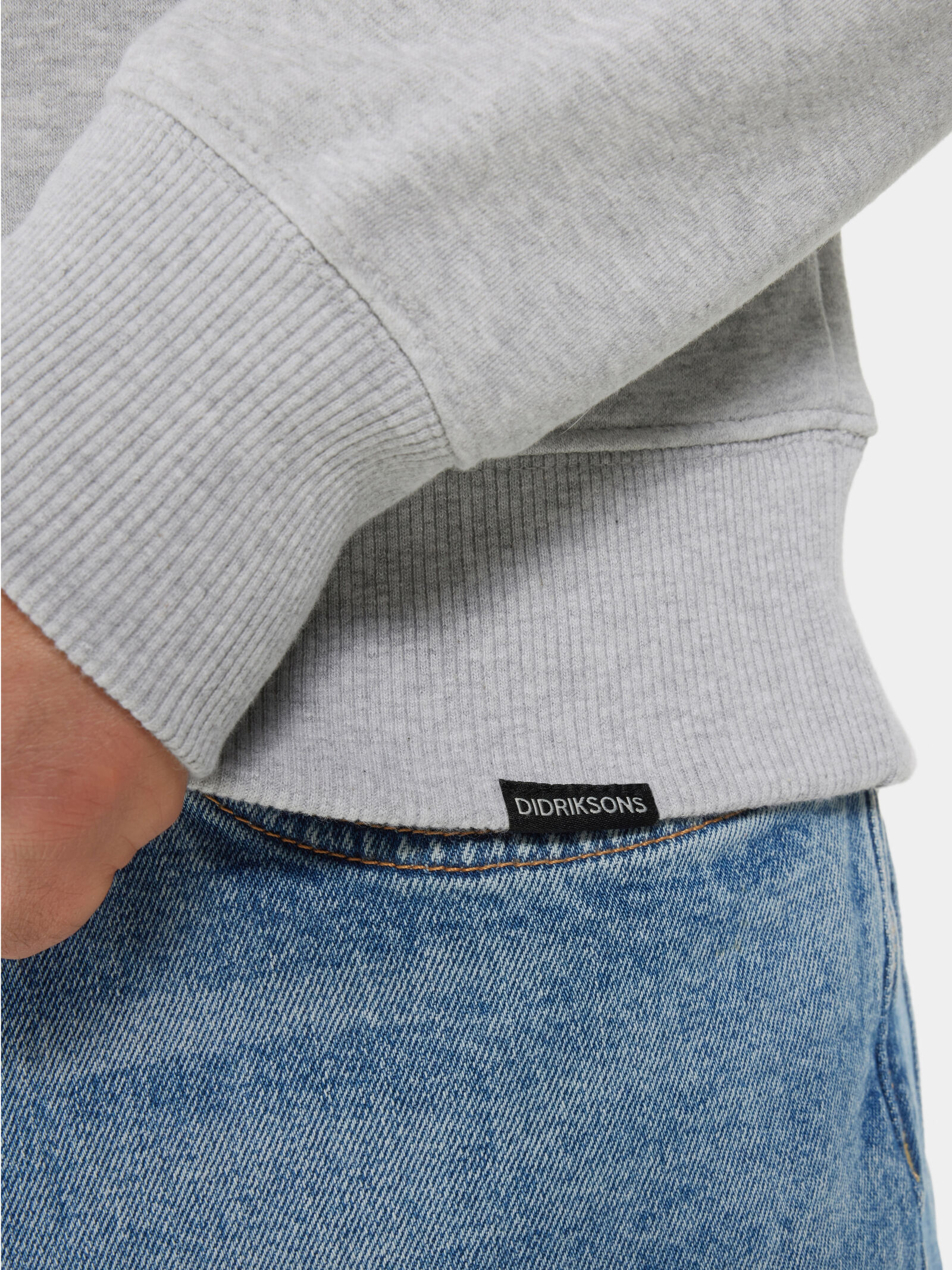 Fyn Men's Sweater Aluminum melange