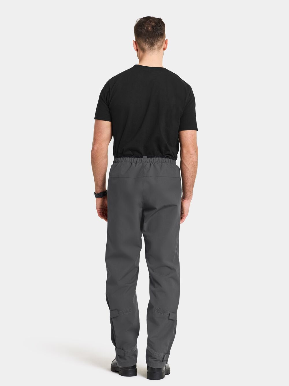 Grit Unisex Rain Pants Coal black