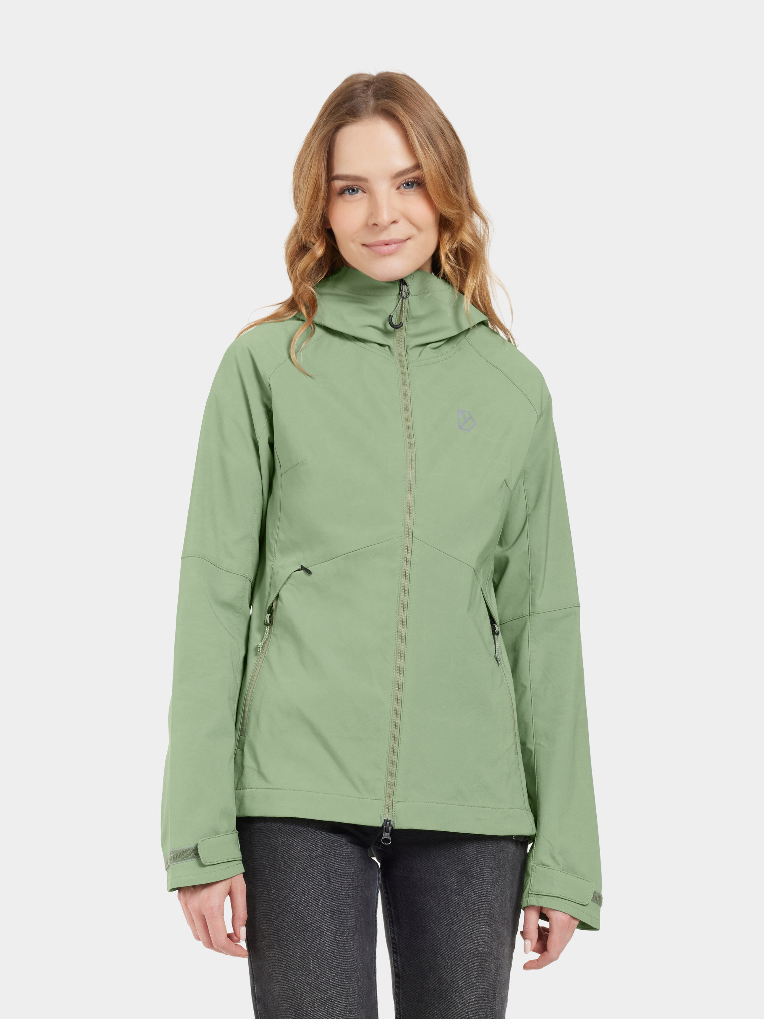 Petra Jacket - Light Moss - Dam - Vårjacka - Grön - Storlek: 40 - Didriksons