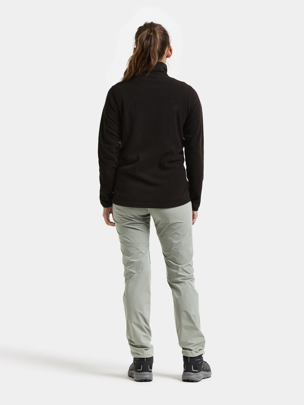 Viona Full-Zip Black