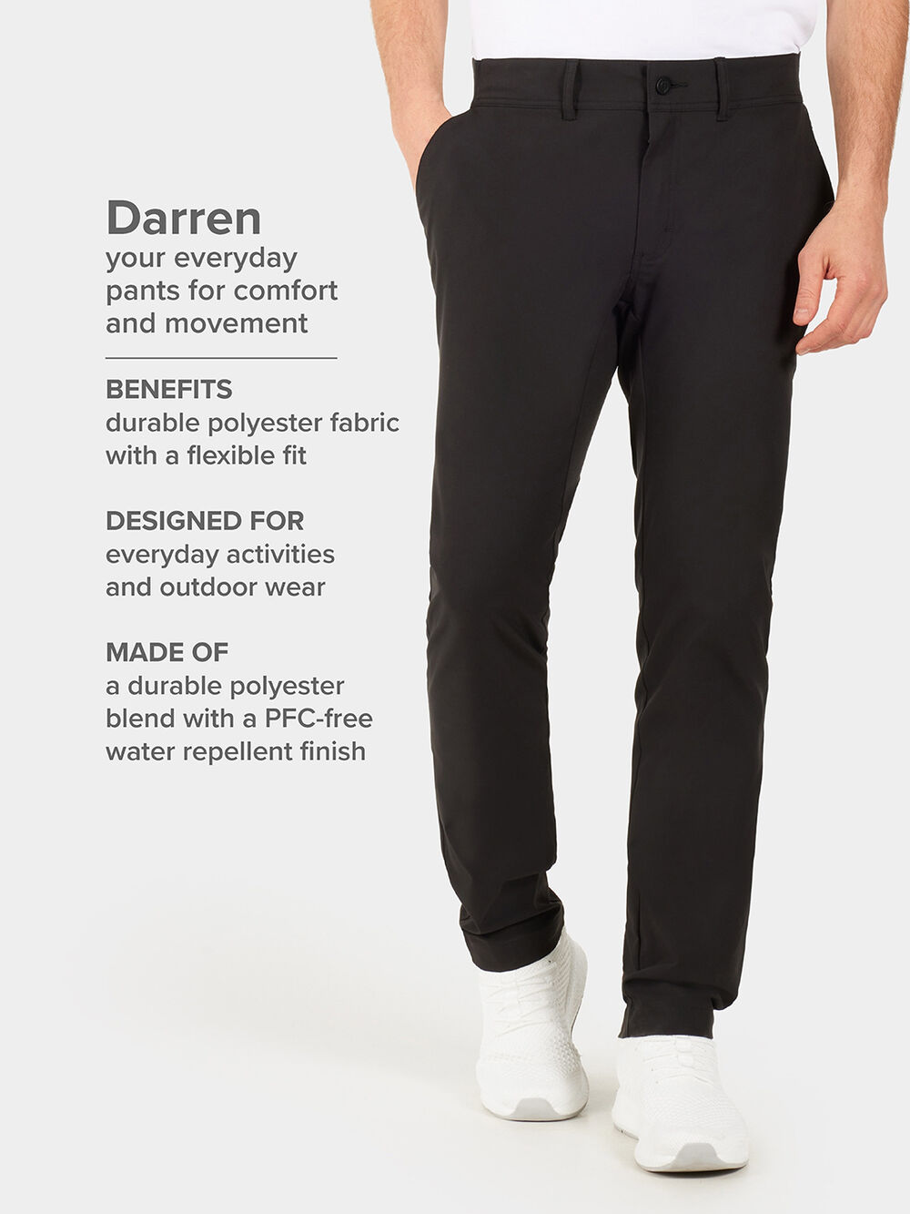 Darren Pants Black