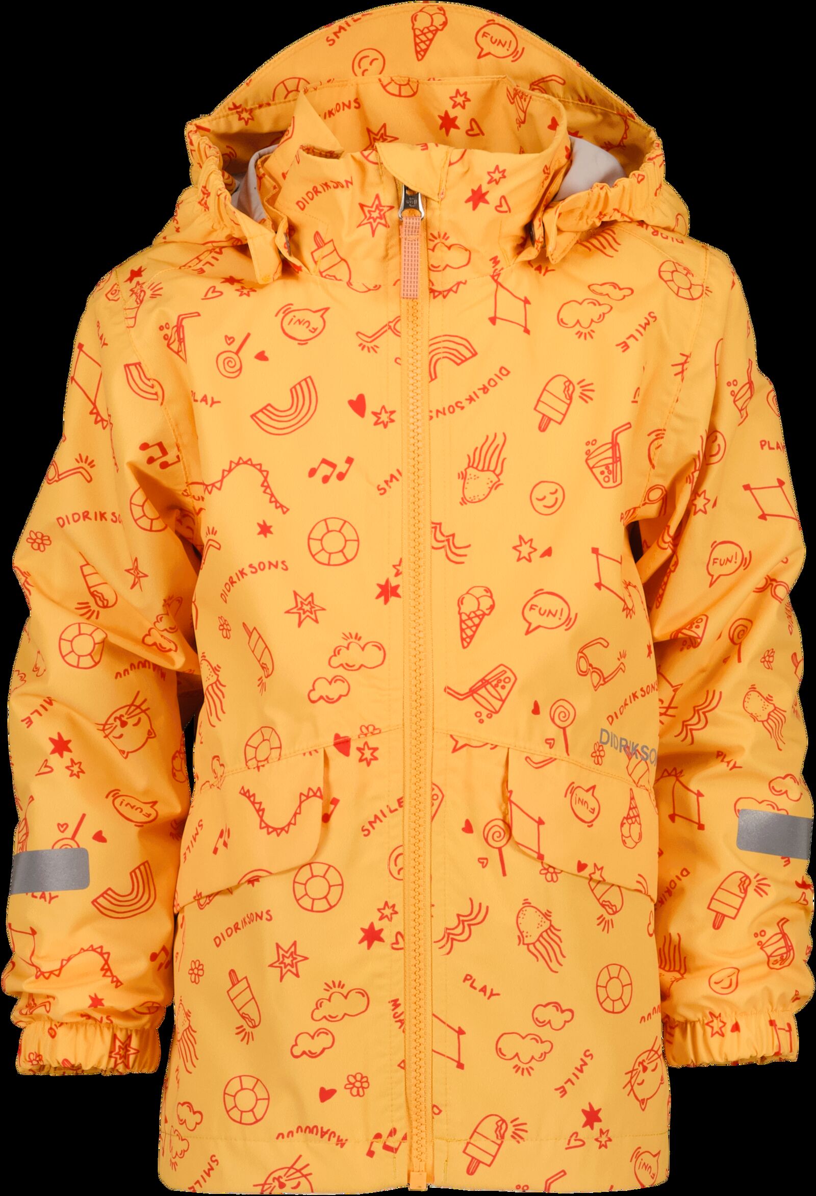 Doodle Papaya Orange