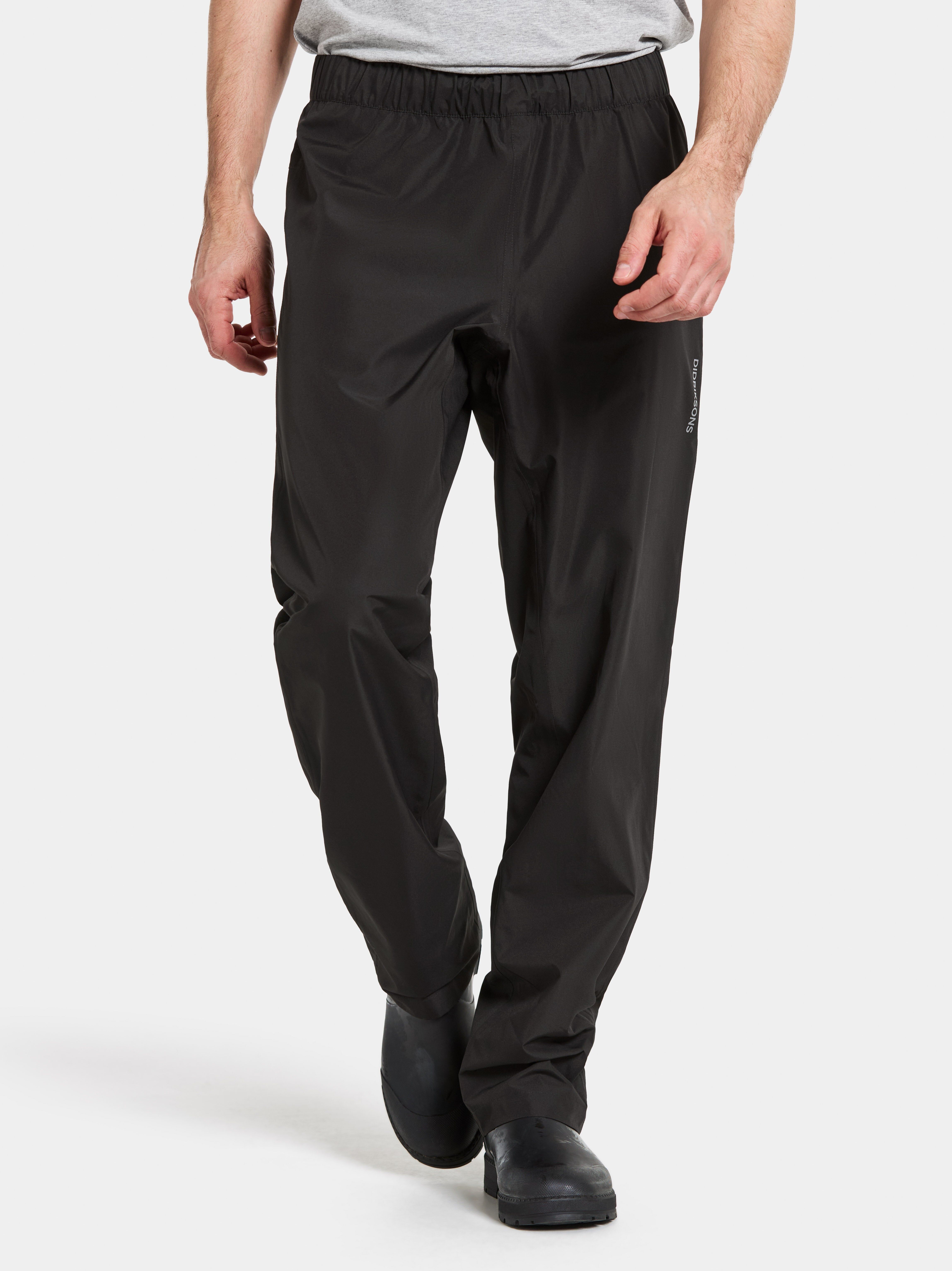 Didriksons Nordic, Regenhose, Herren, schwarz