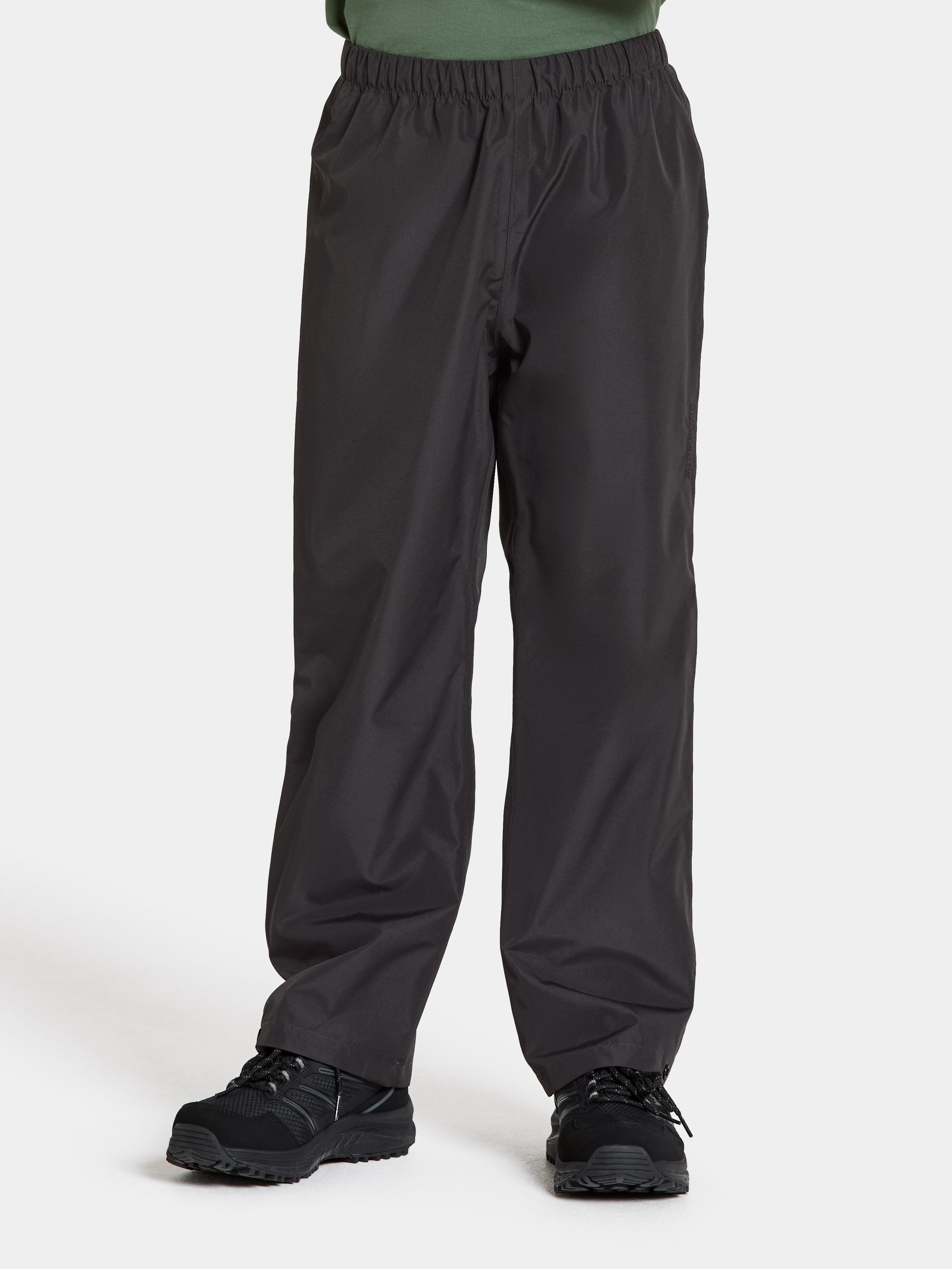 Penta Kids' Pants - Black - Kids' Waterproof Trousers - Black - Size: 120 - Didriksons