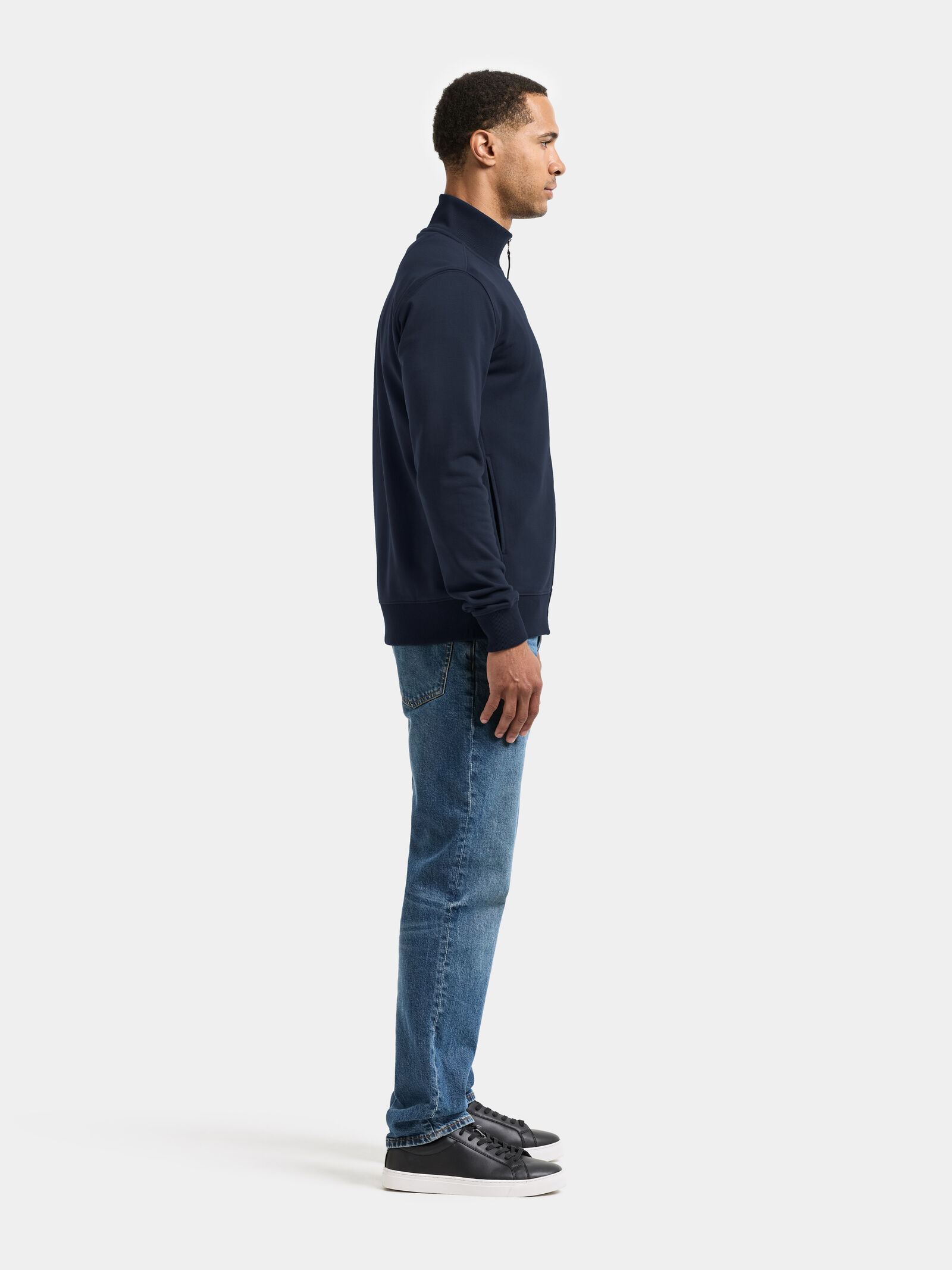 Jake Full-Zip Navy