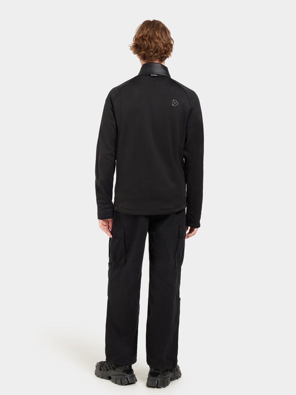 Terje Unisex Full-Zip Black
